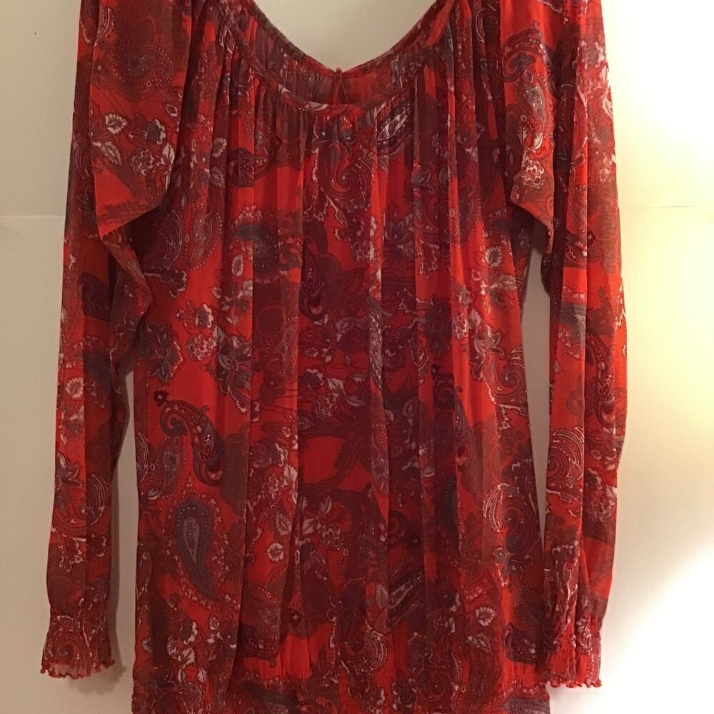 S Oliver Red Blouse